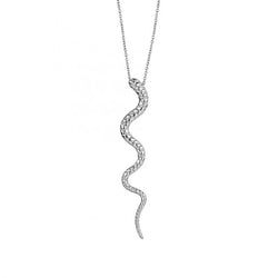 Amazonian Serpent Pendant in 925 Sterling Silver 0