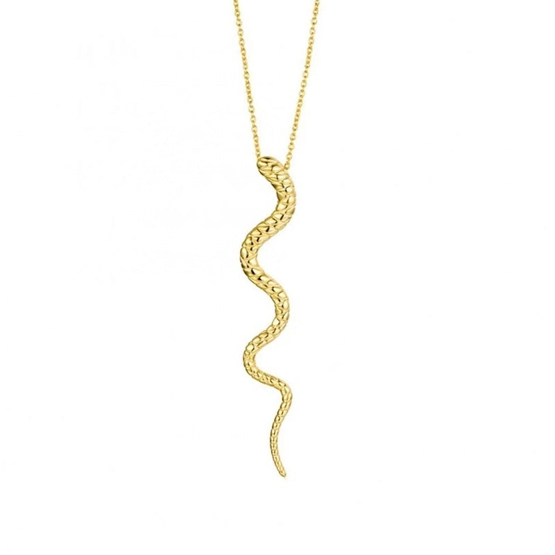 Amazonian Serpent Pendant in 925 Sterling Silver 1