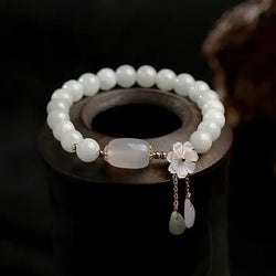 Aquamarine Bracelet with Pearls 0