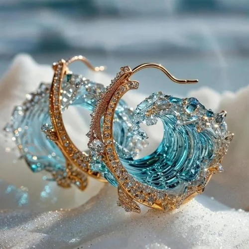 Earrings "Oath of the Oceans 0