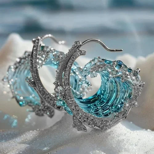 Earrings "Oath of the Oceans 1