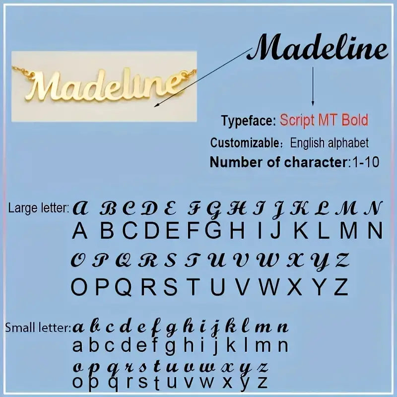 Elegant Custom Name Necklace 10