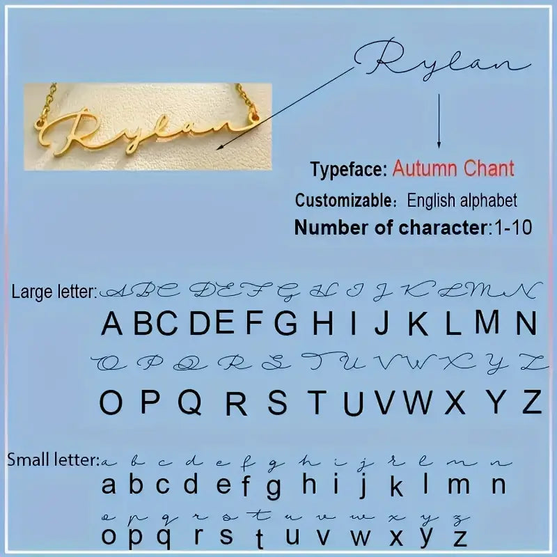Elegant Custom Name Necklace 6