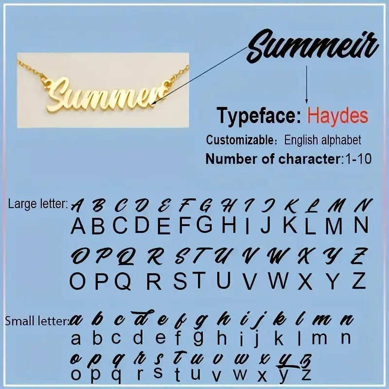 Elegant Custom Name Necklace 7