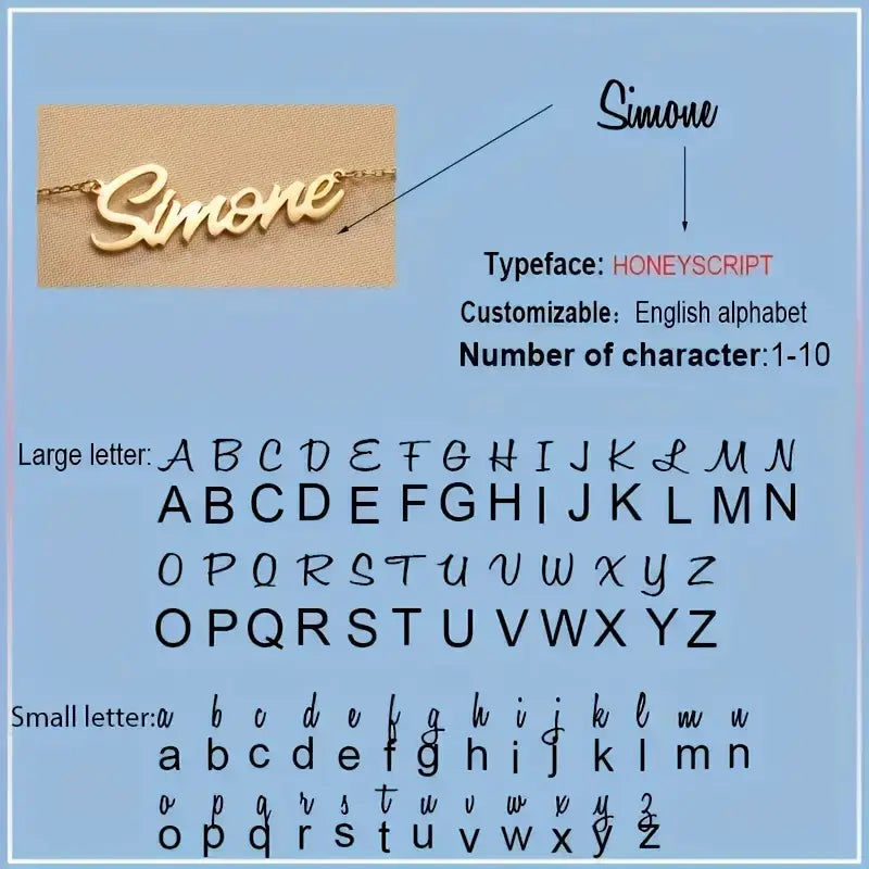 Elegant Custom Name Necklace 8