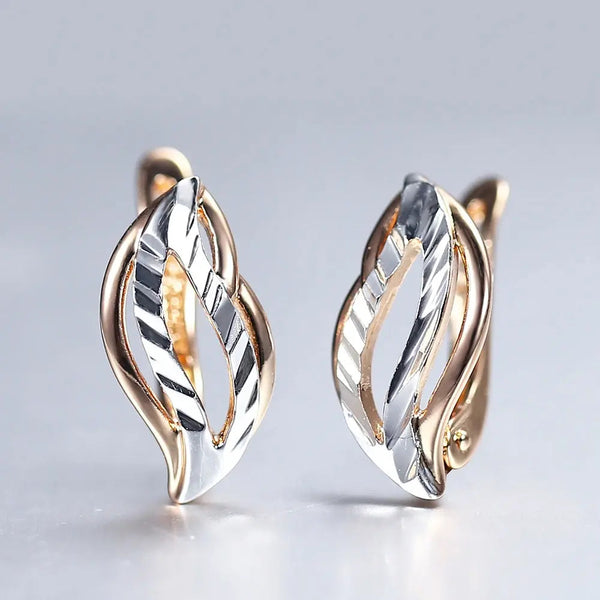 Elegant Elf Earrings in Gold and Silver 0