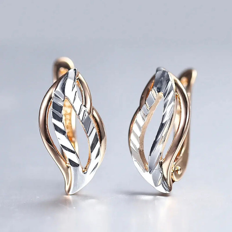 Elegant Elf Earrings in Gold and Silver 0