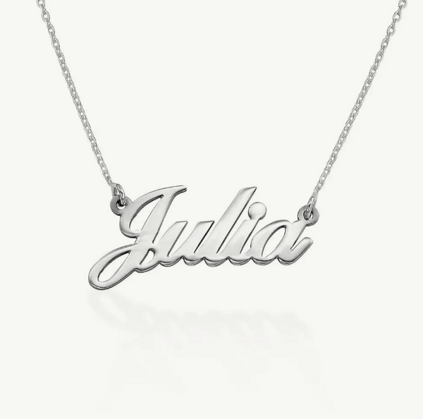 Exclusive Handcrafted Name Necklace with Personalized Engraving 1