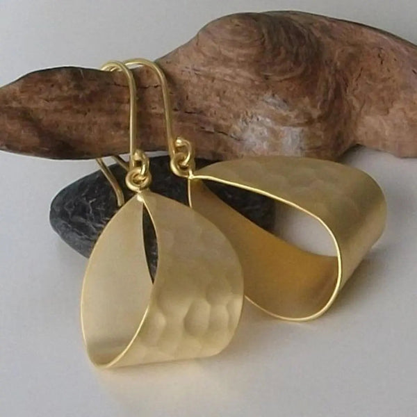 Gold-plated vintage earrings 0