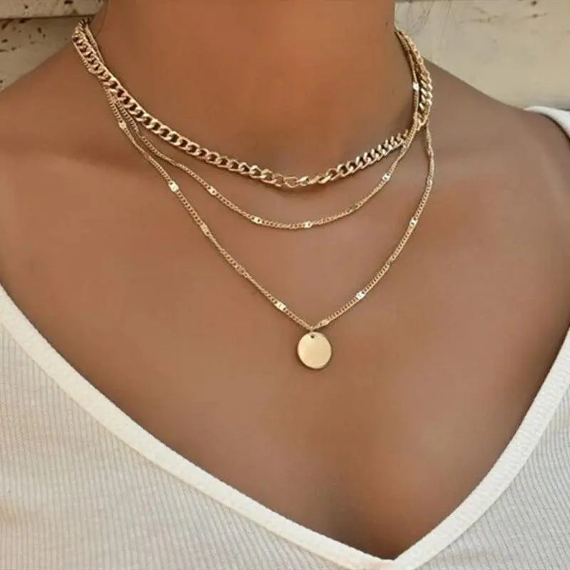 Gold and Silver Plated Necklace 0