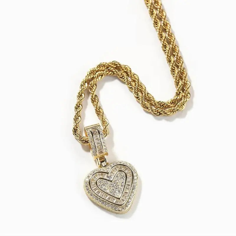 Golden Heart Luxe Pendant 0