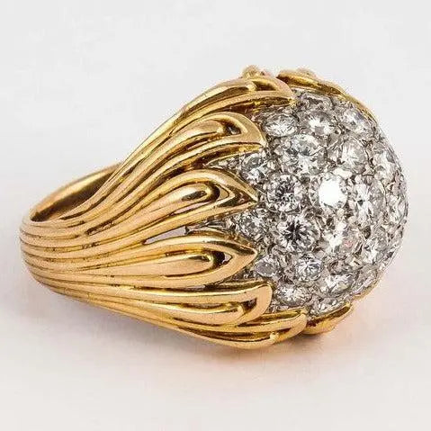 Golden Vintage Ring 0