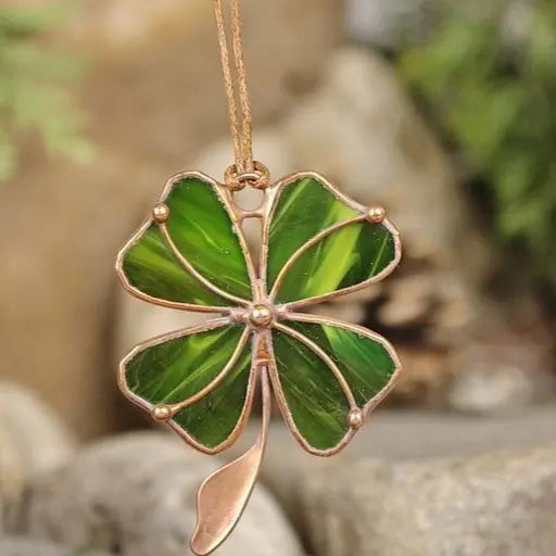Green Clover Necklace 0