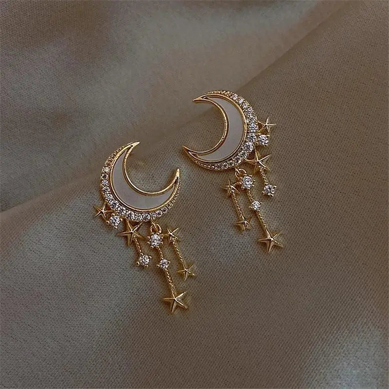 Luxurious Moonlight Earrings 2