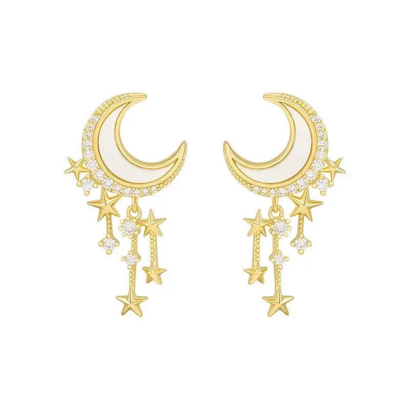 Luxurious Moonlight Earrings 3