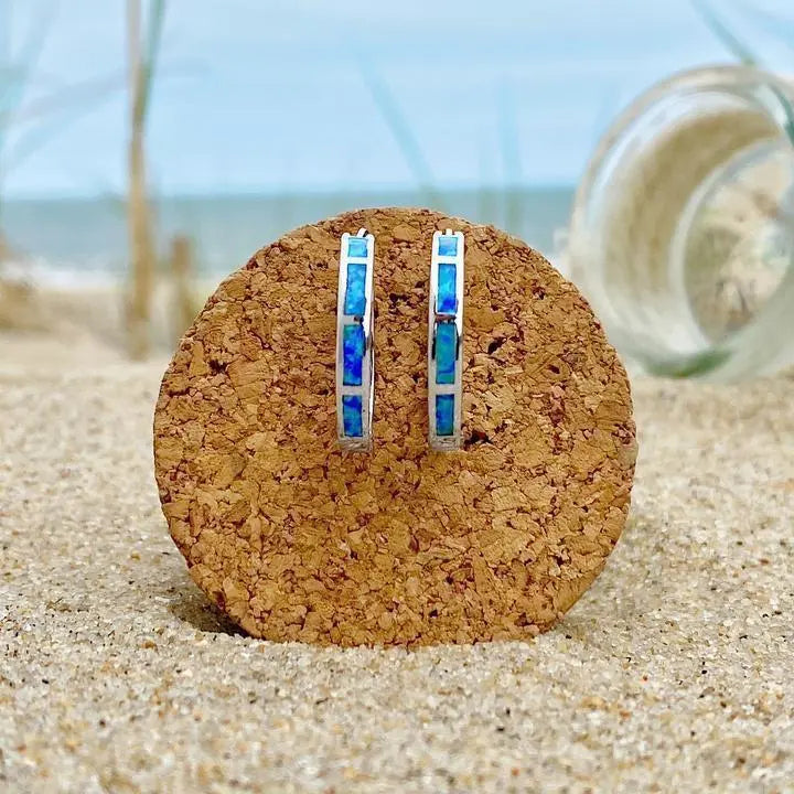 Luxury Silver and Opal Ocean Inspired Rings 2