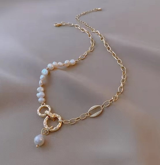 Natural Freshwater Pearl Necklace 0