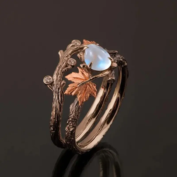 Nature Moonstone Ring 0