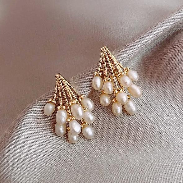 Pearl Rain Earrings 0