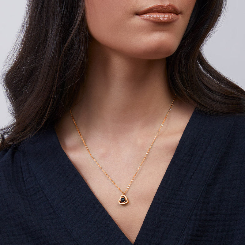 Personalized photo necklace with your own image 6