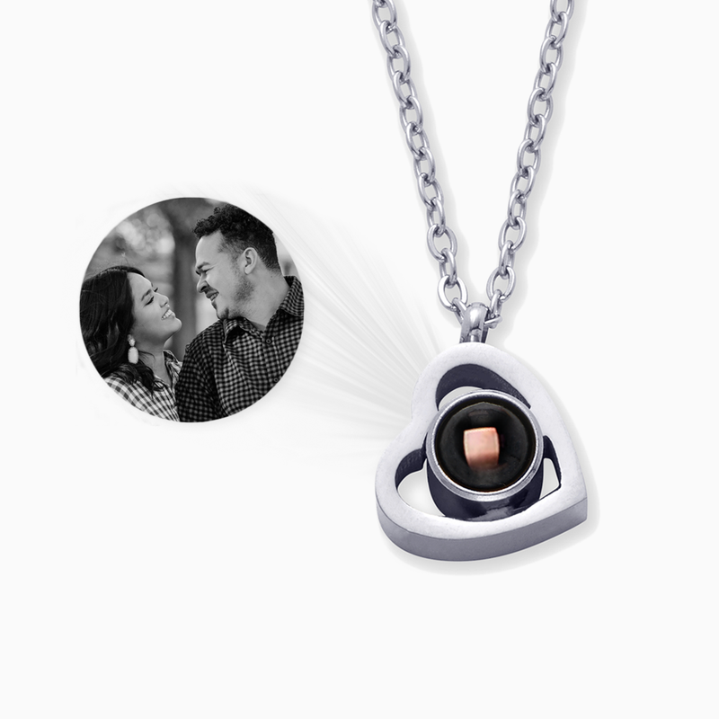 Personalized photo necklace with your own image 7