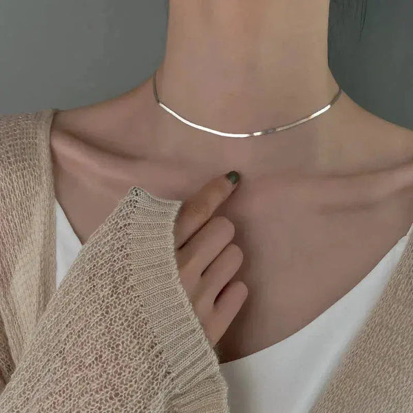 Silver Necklace 0