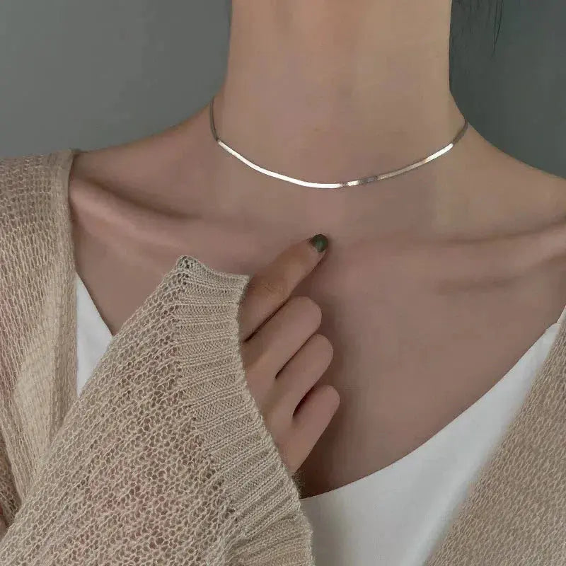 Silver Necklace 0