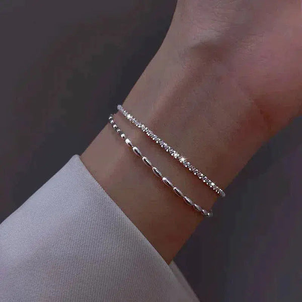 Silver Zirconia Bracelet 0