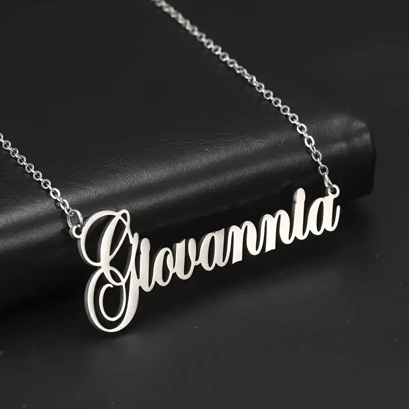 Stainless Steel Name Necklace 2