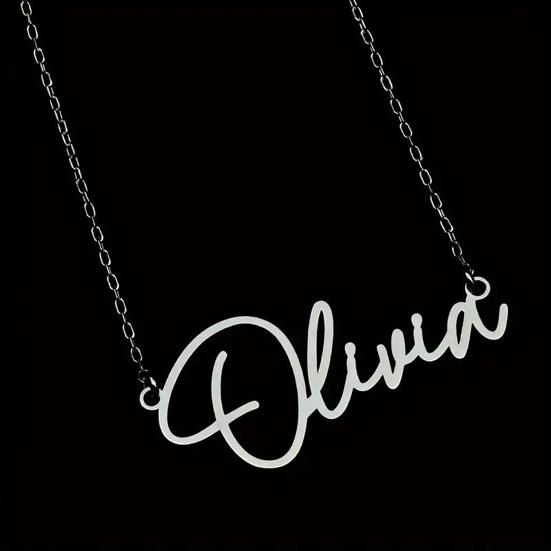 Stainless Steel Name Necklace 3