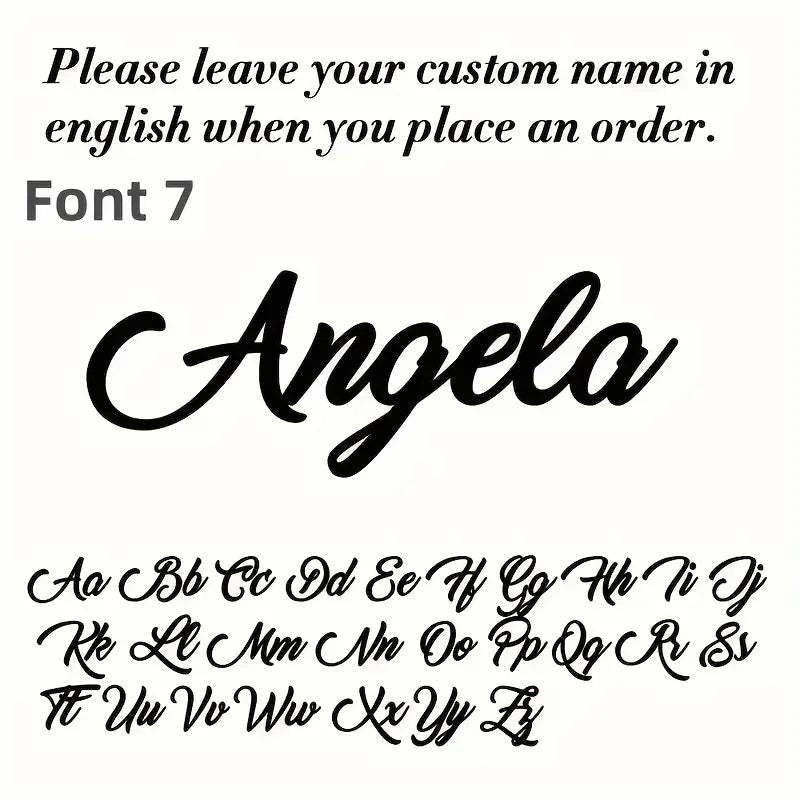 Stainless Steel Name Necklace 5
