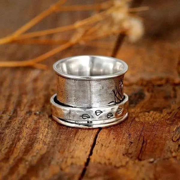 Tree of Life Spinner Meditation Ring 3