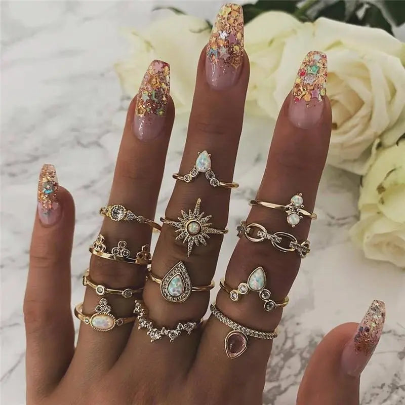 Unique Premium Pack of 8 to 12 Rings 11