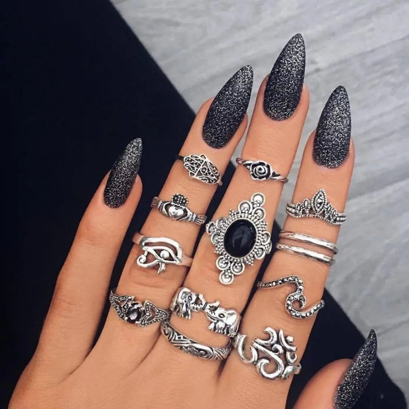 Unique Premium Pack of 8 to 12 Rings 12
