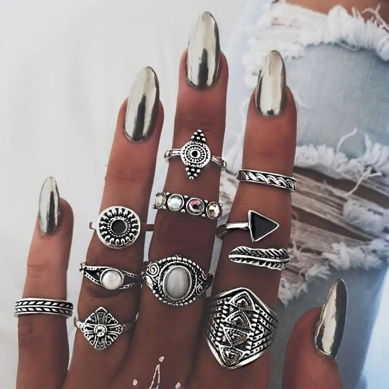 Unique Premium Pack of 8 to 12 Rings 14