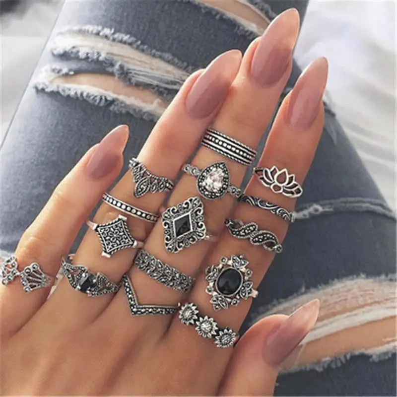 Unique Premium Pack of 8 to 12 Rings 15