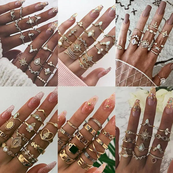 Unique Premium Pack of 8 to 12 Rings 1