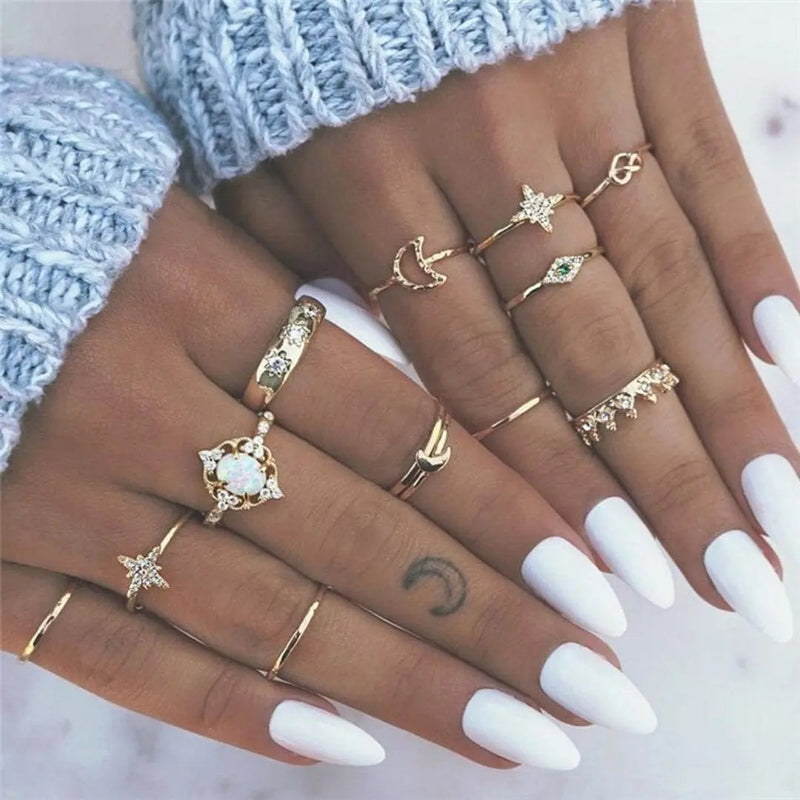 Unique Premium Pack of 8 to 12 Rings 2