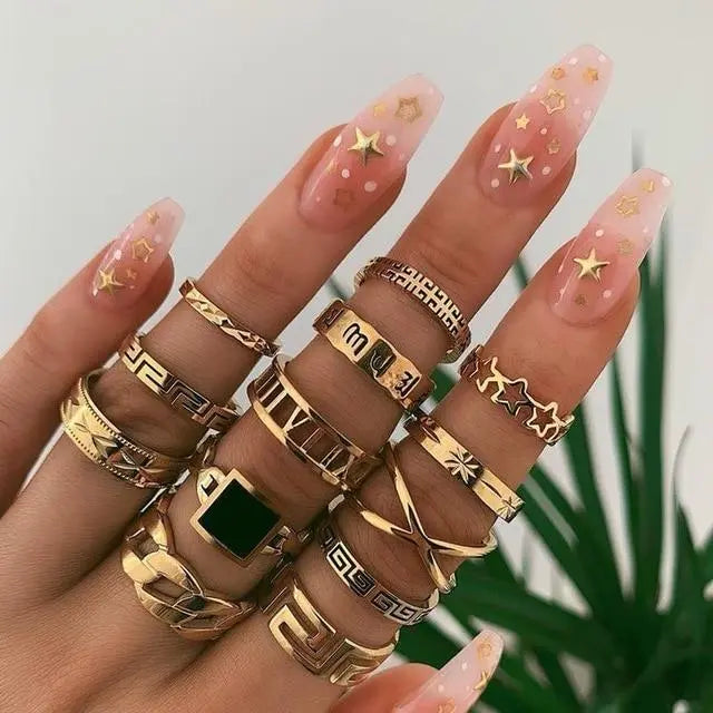 Unique Premium Pack of 8 to 12 Rings 8