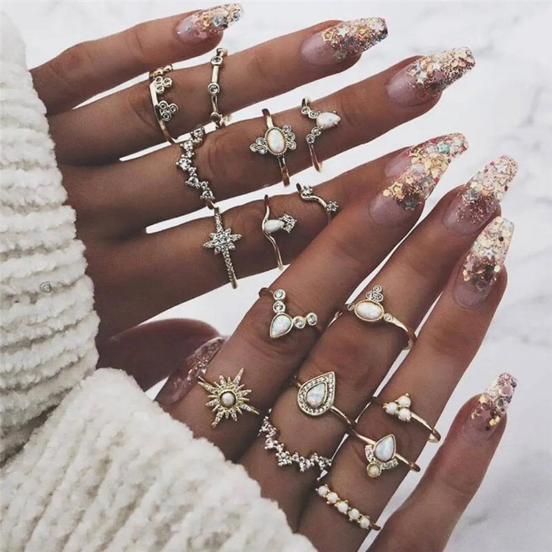 Unique Premium Pack of 8 to 12 Rings 9