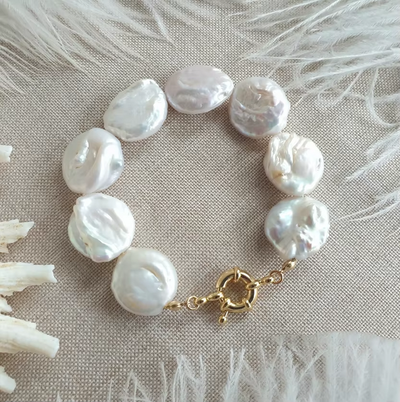 Vintage Barroque Pearl Bracelets 1