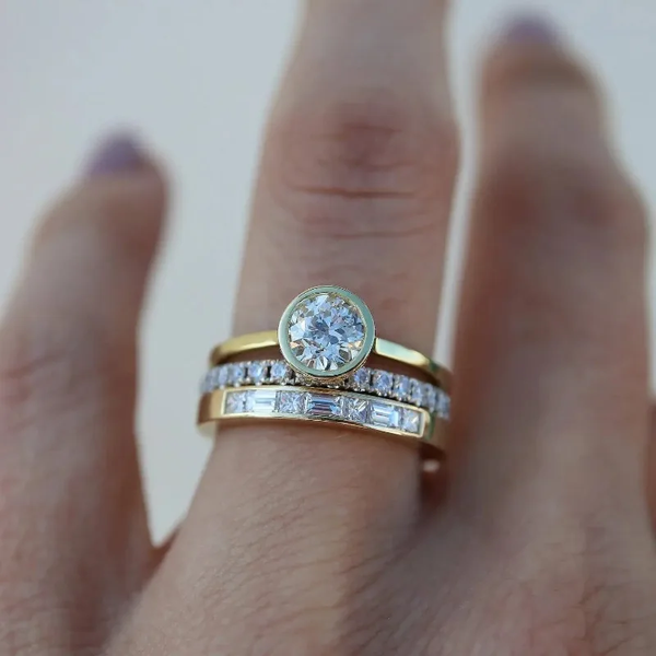 Vintage Bright Ring Set 0