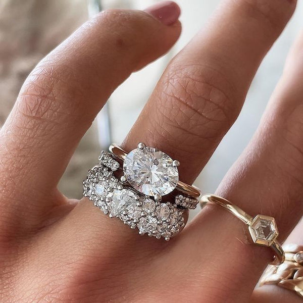 Vintage Brilliance Ring Set 0