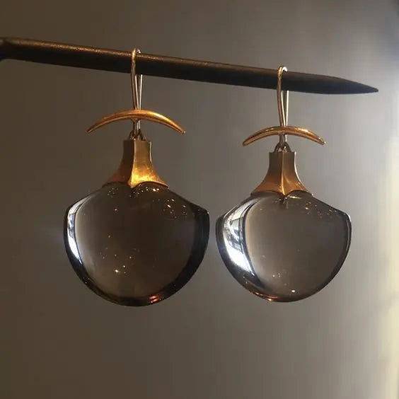 Vintage Cosmic Crystal Earrings 0