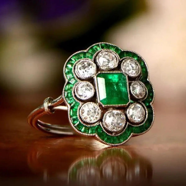 Vintage Emerald Ring 0