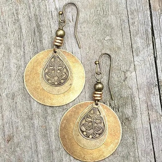 Vintage Gold Earrings 0