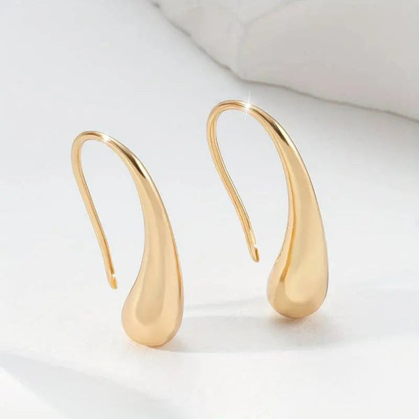 Vintage Golden Drop Earrings 0