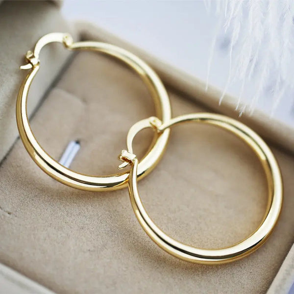 Vintage Golden Hoops 0