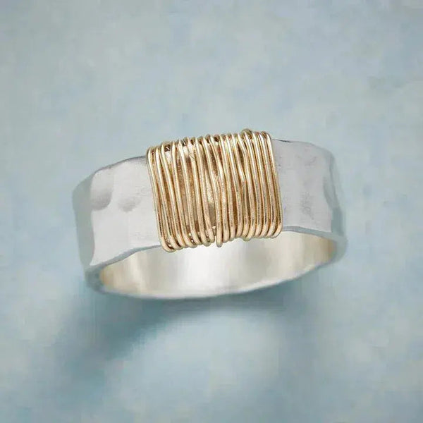Vintage Goldfaden Ring in Silver 0