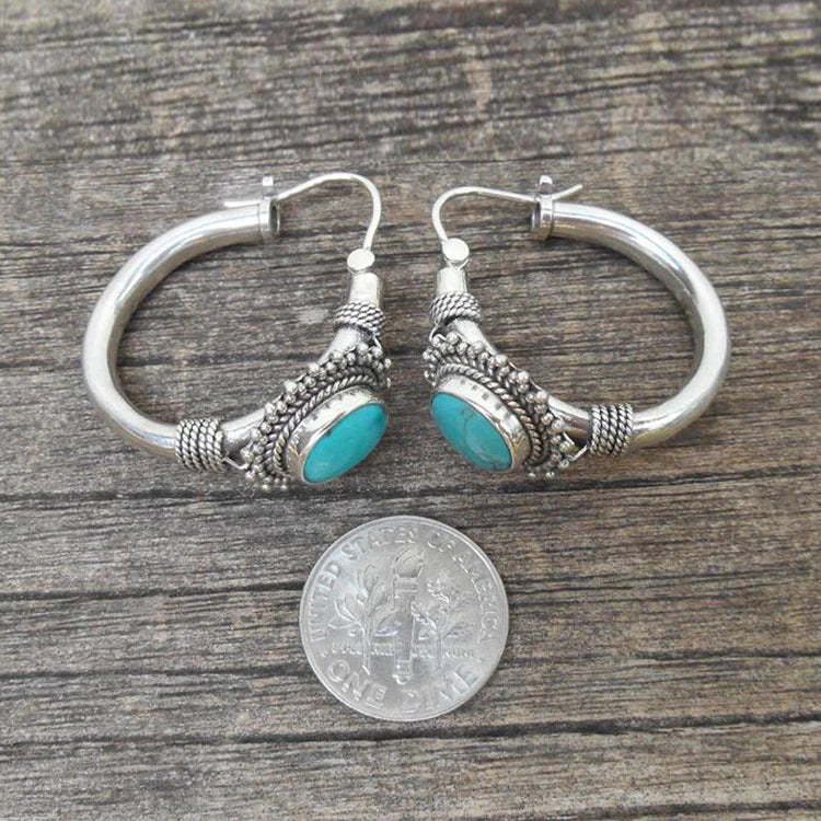 Vintage Turquoise Earrings 2